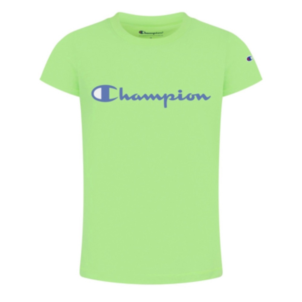NWT Champion Toddler Girls Classic Script Tee Shirt